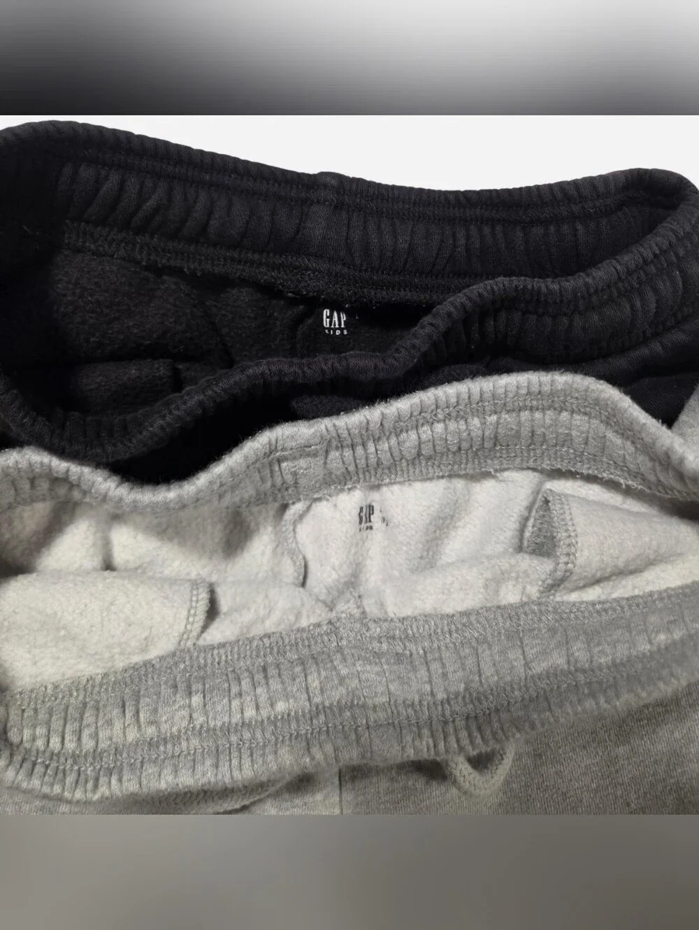 Gap Kids Lot of 3 - Heart Long Sleeve Shirt & 2 Fleece Joggers